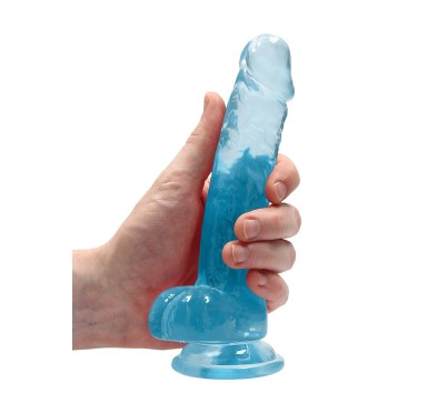 Realistic Dildo with Balls - 7""/ 19 cm